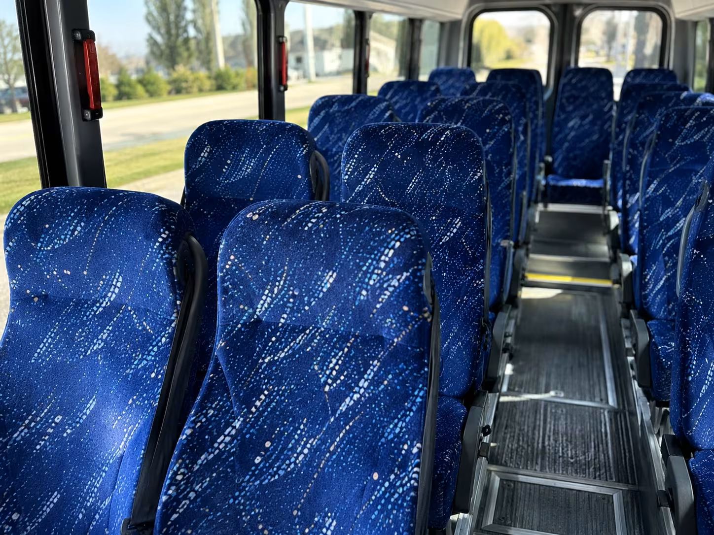 18 passenger minibus inside
