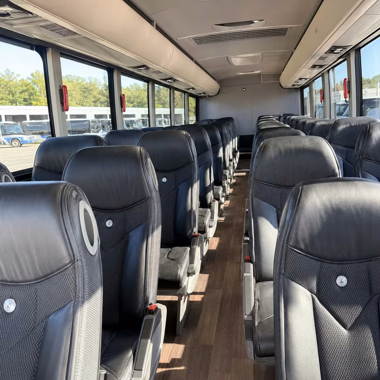 lauderhill charter bus interior