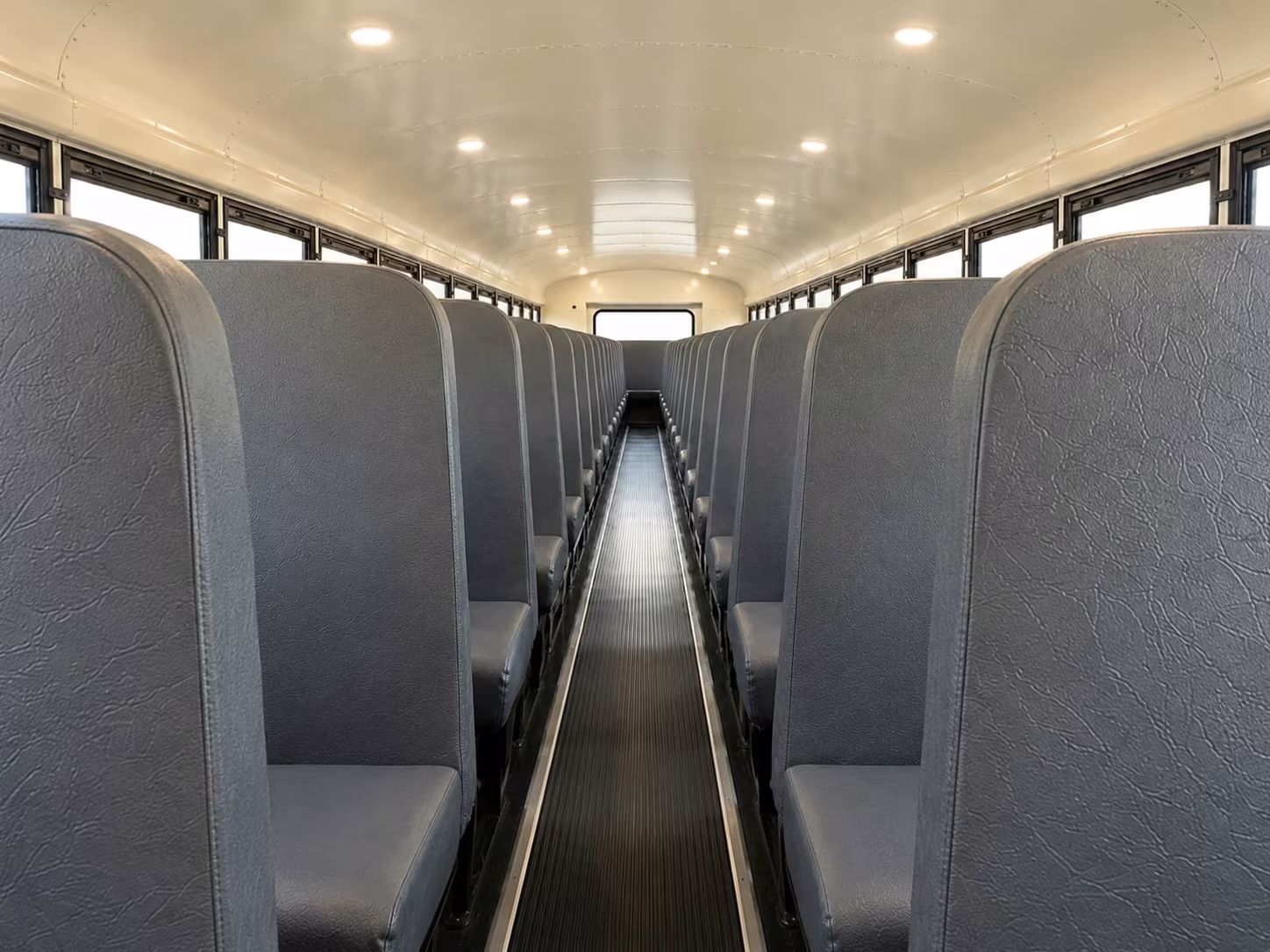 school bus interior