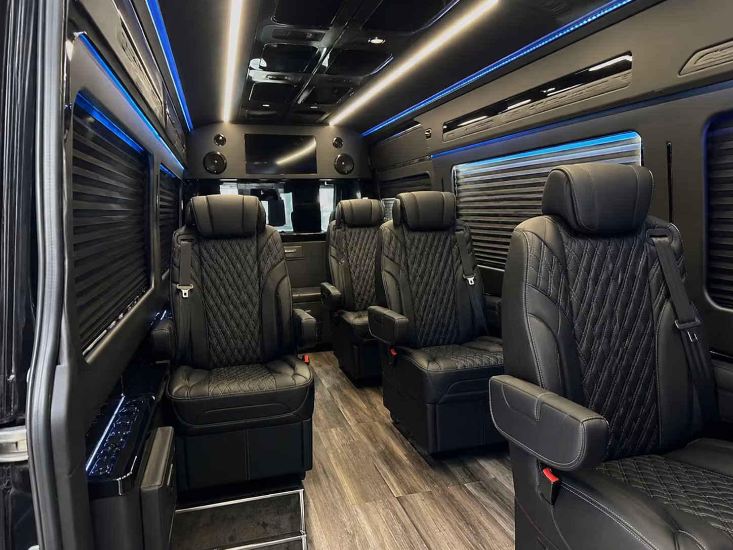 sprinter van with driver interior