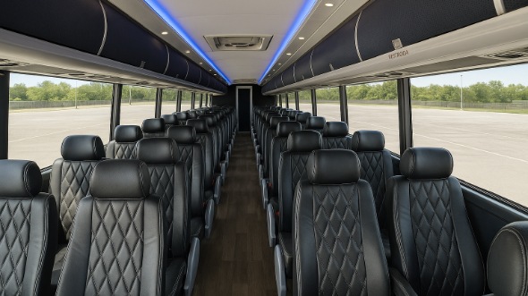 55 passenger charter bus interior lauderhill