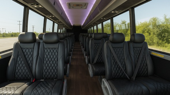lauderhill 18 passenger minibus inside