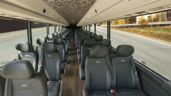 lauderhill 20 passenger minibus inside
