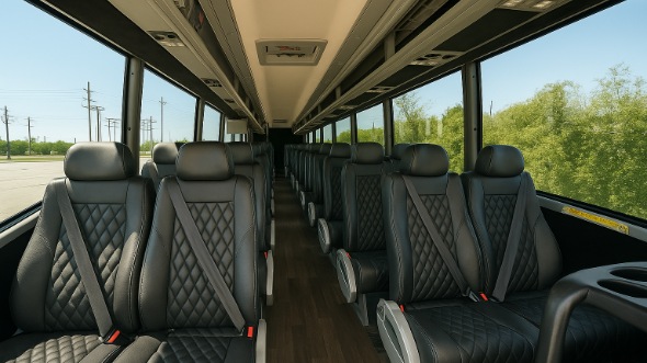 lauderhill 25 passenger minibus inside