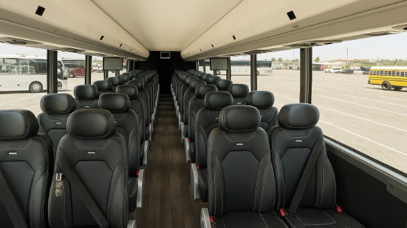 lauderhill 35 passenger minibus inside