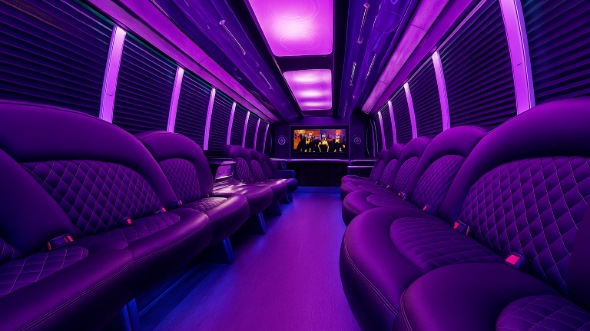 lauderhill party bus rental inside