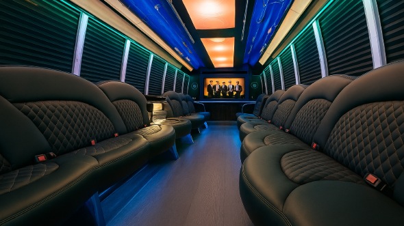 party bus rental interior lauderhill