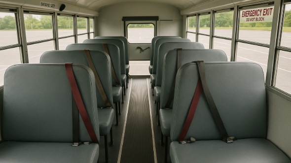 school bus rental interior lauderhill